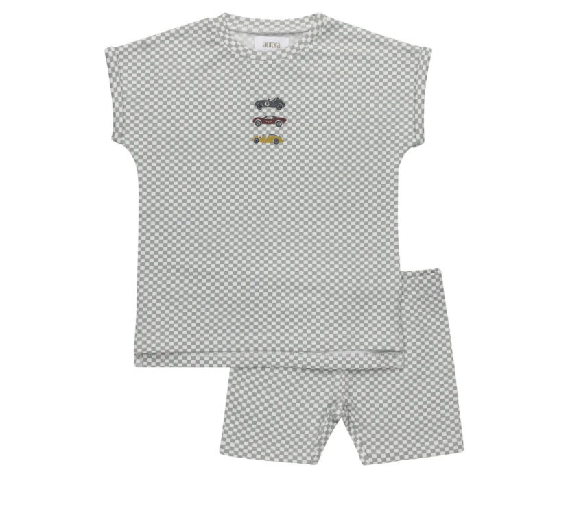 Aurora Checked race car  Set