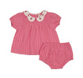 Analogie Down town Smocked Set - Fresh Pink