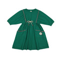 Analogie Boating Crew Dress 3/4 - Electric Green