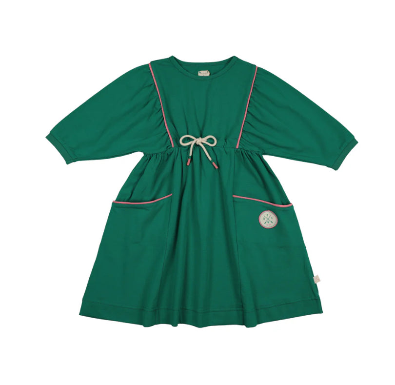 Analogie Boating Crew Dress 3/4 - Electric Green