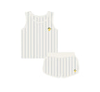Elys and Co Lemon tank and shorts