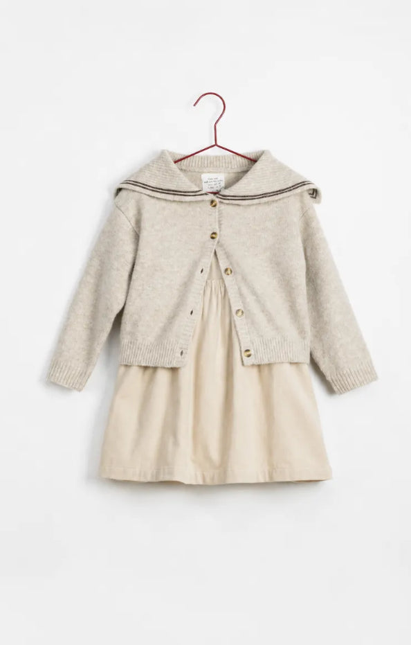 Please Mom Wheat Sailor Sweater
