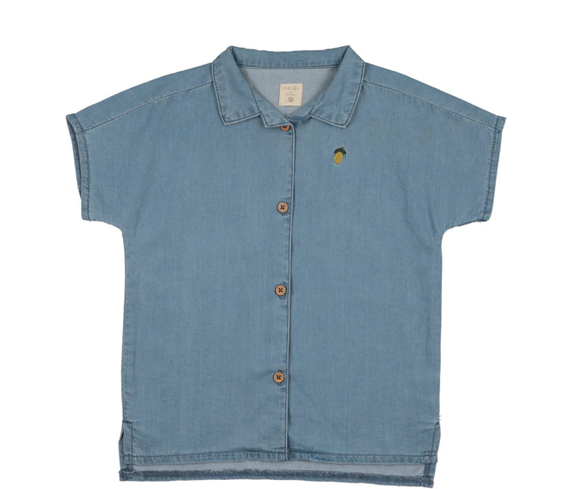Analogie Denim Capsule Shirt - Blue Tencel