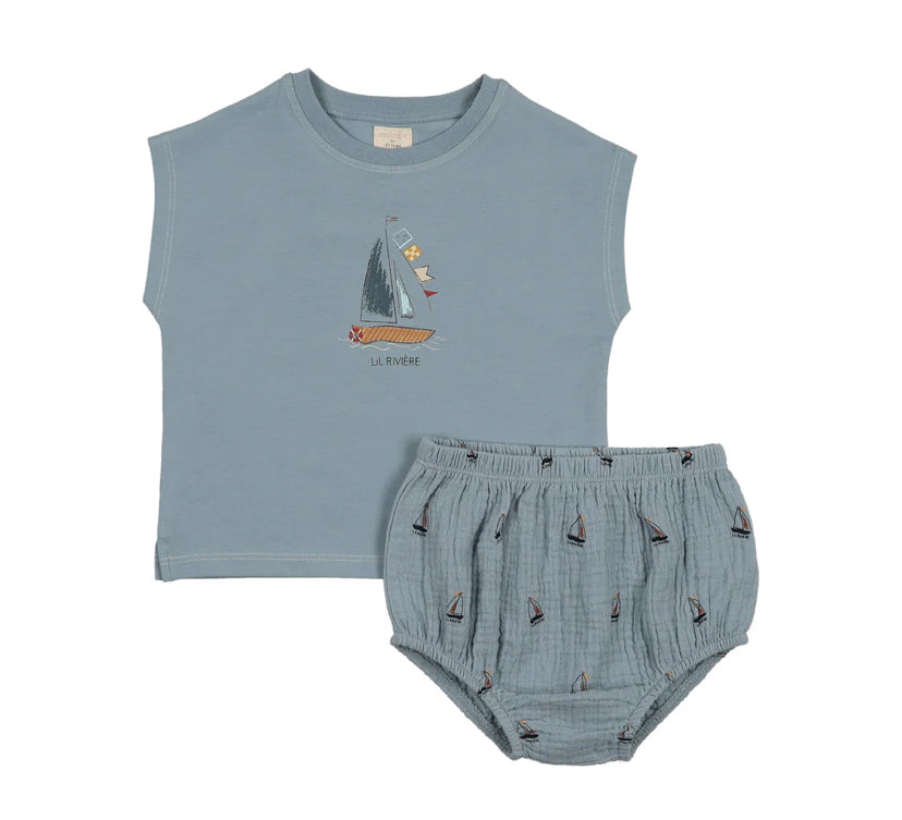 Analogie Common Folk Boys Set - Blue