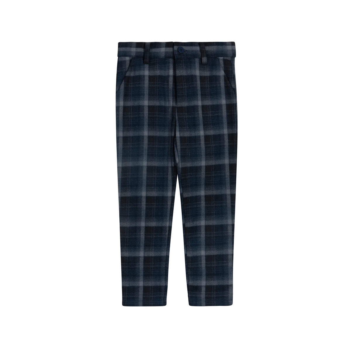 Looms Blue Plaid Collection Pants