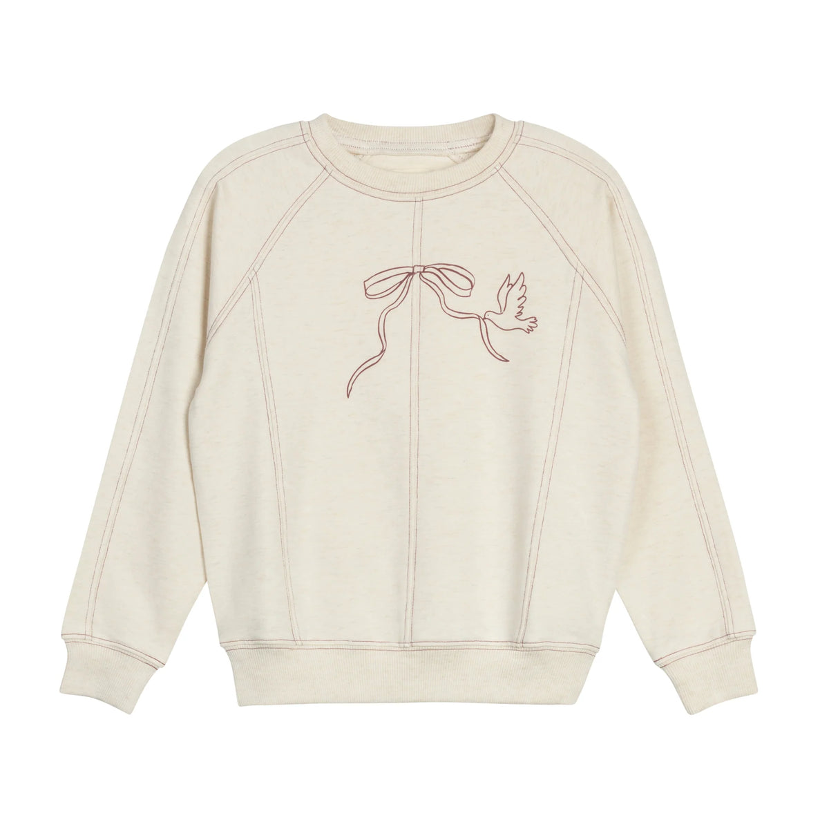 Ely's & Co Bird Seam Collection Sweatshirt
