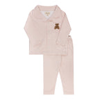 Ely's & Co Gingham Teddy Collection Pajamas