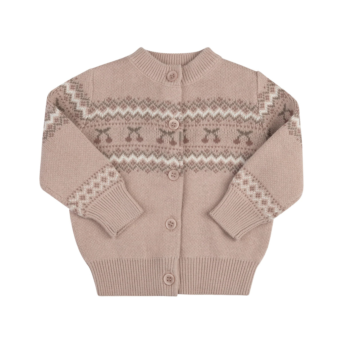 Looms Fair Isle Collection Baby Cardigan