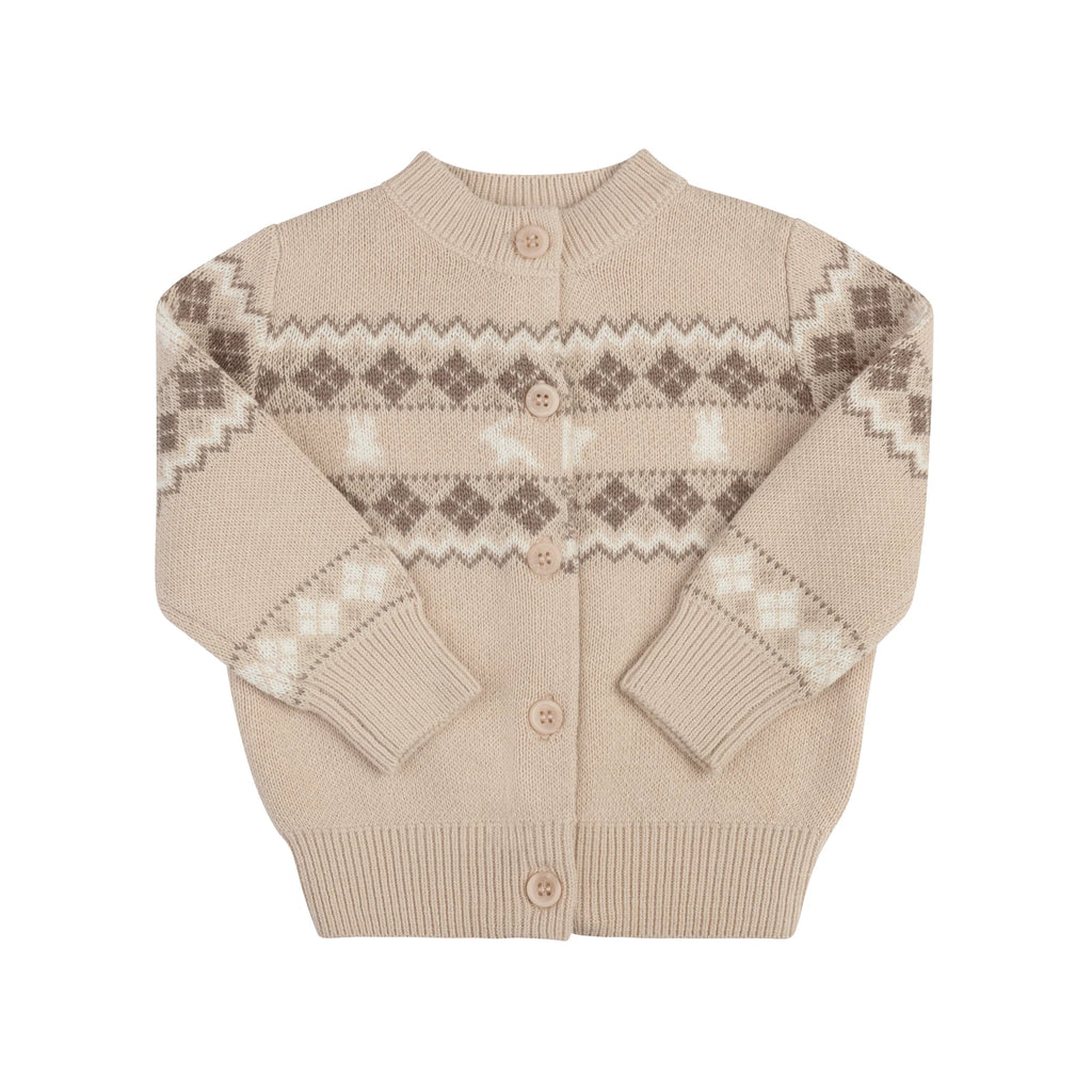 Looms Fair Isle Collection Baby Cardigan