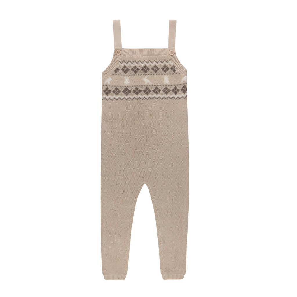 Looms Fair Isle Collection Kids Overalls