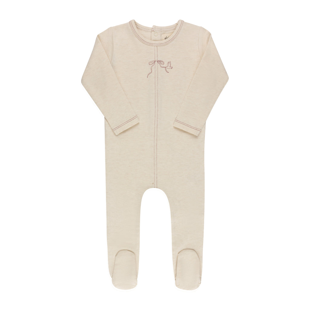 Ely's & Co Bird Seam Collection Footie