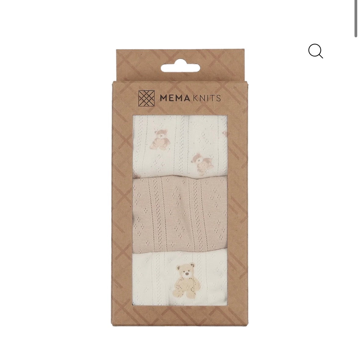 Mema Knits Boys Undershirts- 3 pack