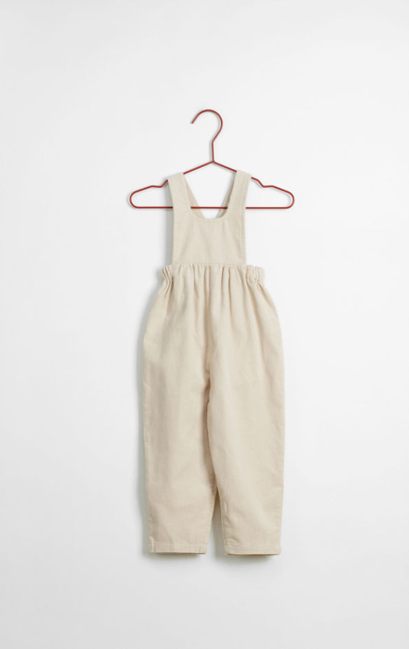 Please Mom Wheat  Corduroy Overalls