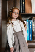 Analogie Knife Pleated Suspender Skirt