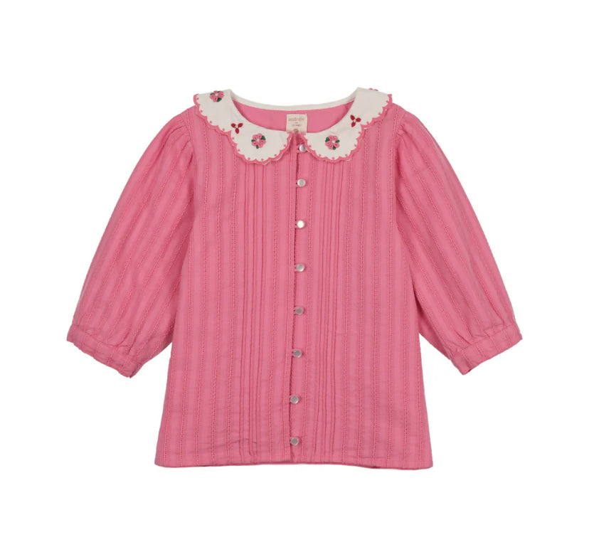 Analogie Downtown Blouse - Fresh Pink