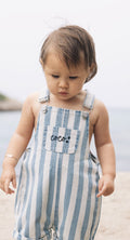 Short Cuffed Overalls