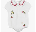 Pompomme Embroidered Appliques Romper