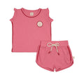 Analogie Boating Crew Girls Set - Fresh Pink