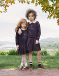 Analogie Plum/Cream Fan Club Girls Sweatshirt