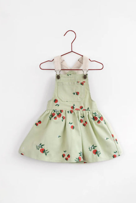 Please Mom Mint Strawberry Dress