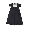 Lil Legs Bib Maxi Short Sleeve - Navy