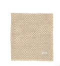 Bebe Organic Crochet taupe blanket