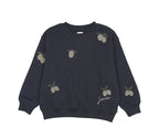 Analogie Olive Patch Sweatshirt