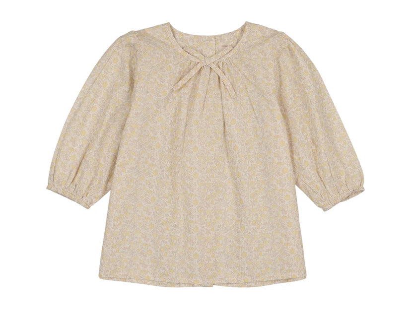 Analogie Sunny Blossoms Blouse - Yellow