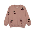 Analogie Bud Pink Cherry Patch Sweatshirt