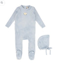 Baby Jolee sheep Footie Set, Blue