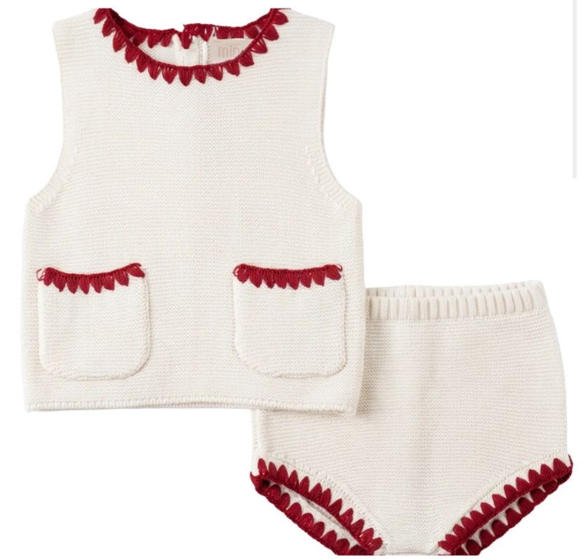 Pompomme Embroidered Edge Crochet Set