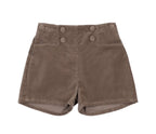Analogie Misty Oat Velvet Shorts