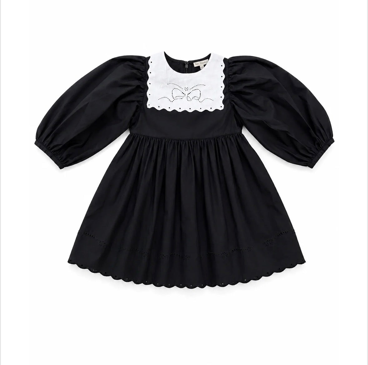 Bebe Oragnic Special Evie dress , Midnight Pointelle