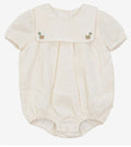 Pompomme Embroidered detail Romper