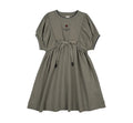 Analogie Outer Field Girls Dress Short Sleeves - Green