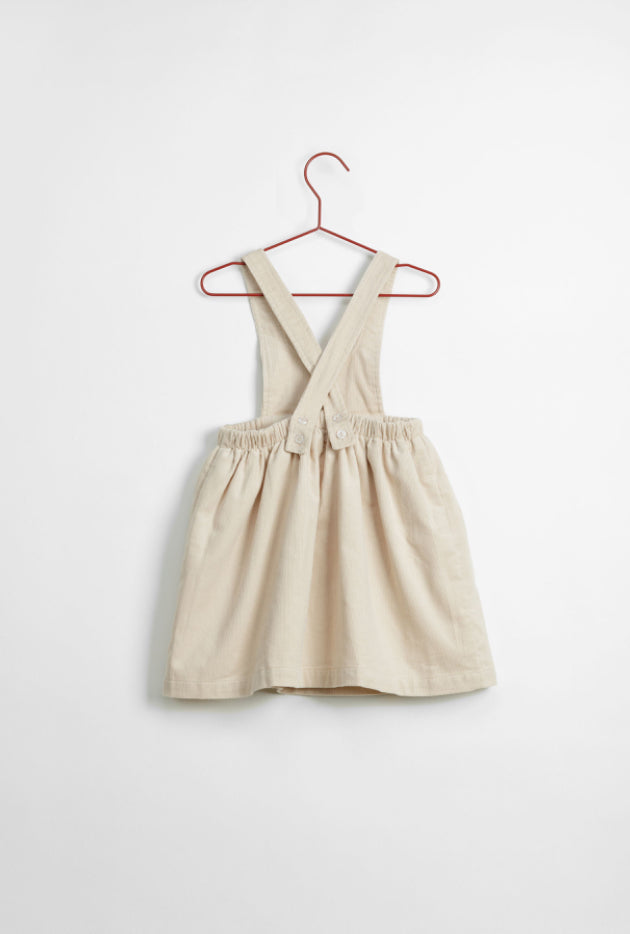 Please Mom Wheat Corduroy dress