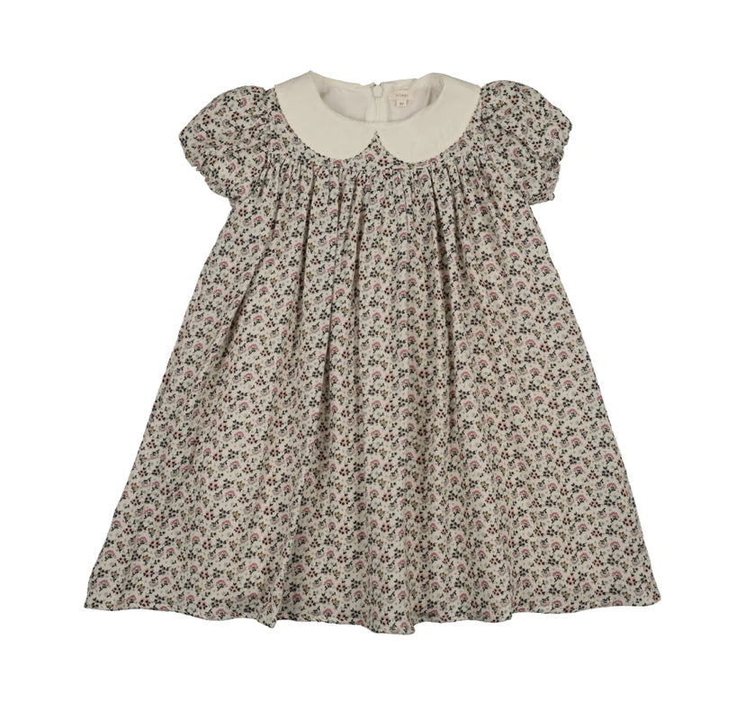 Lil Legs Botanical Dress Short Sleeve - Multi
