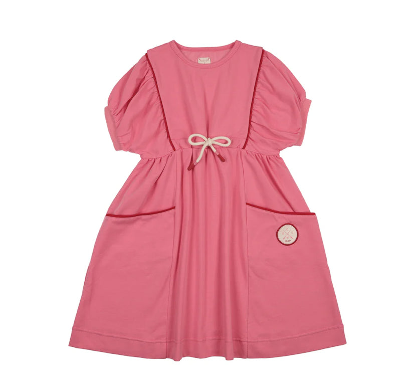 Analogie Boating Crew Dress Ss - Fresh Pink