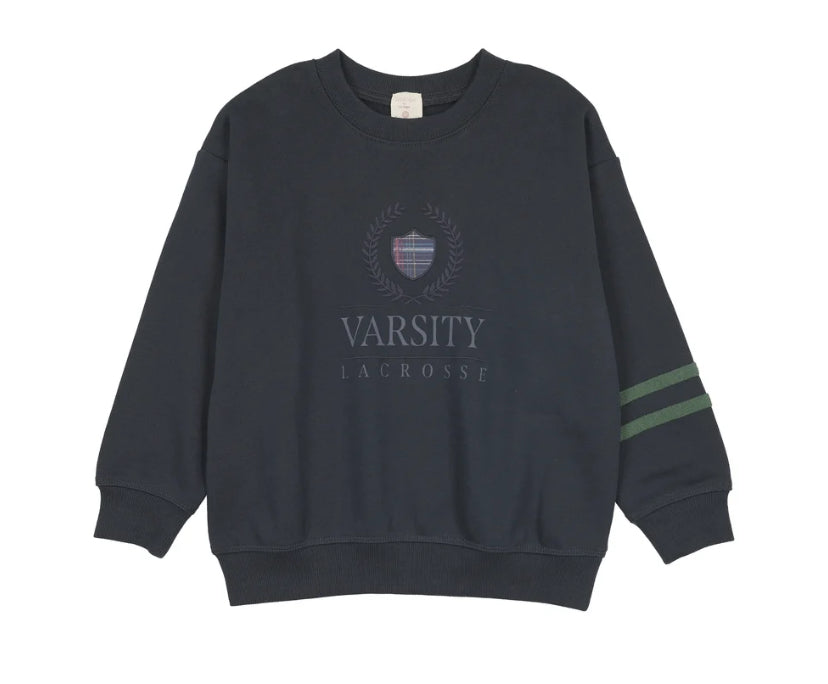 Analogie Navy Fan Club Boys Sweatshirt Set Blogo
