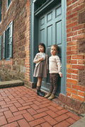 Looms Taupe Fair Isle Collection Kids Pants