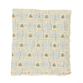 Bebe Organic Blue Atlantic boat Patchwork blanket
