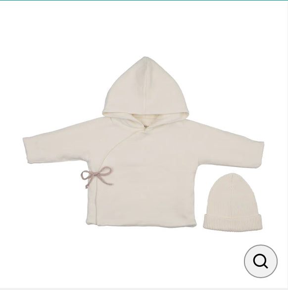 MEMA QUILTED JACKET+ KNIT BEANIE