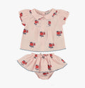 Bebe Organic April Rose baby Set