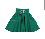 Analogie Boating Crew Pocket Skirt - Electric Green