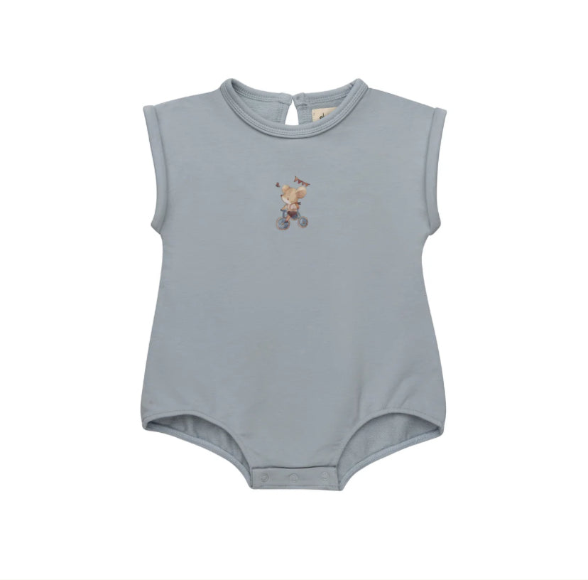 Elys and Co boys Mouse Romper