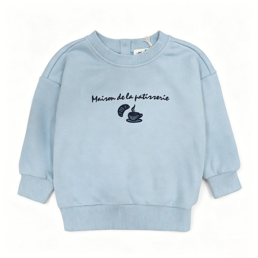Nounelle Baby Boy Blue Sweat Set