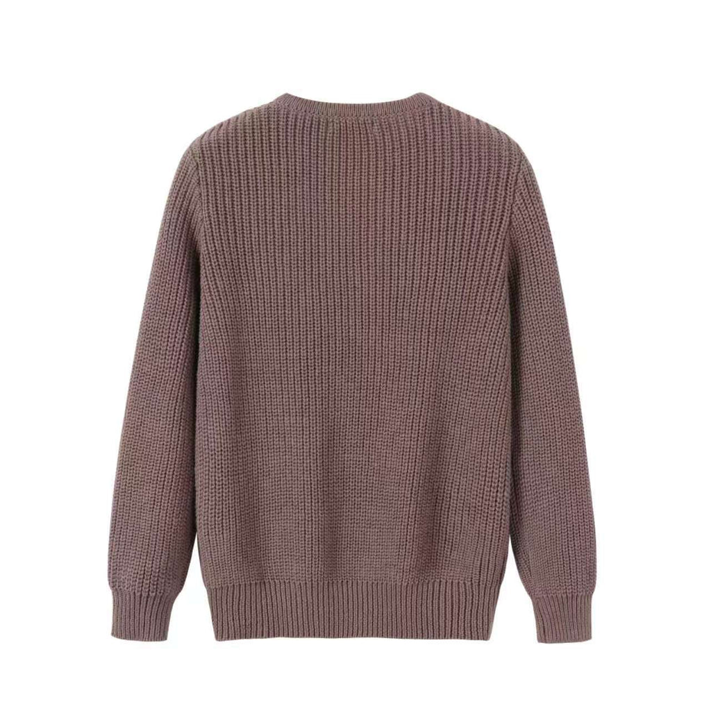 Nounelle Brown Boy Knit Set