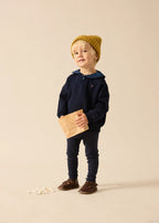 Analogie Navy Sweet Campaign Boys Embroidered Sweatshirt