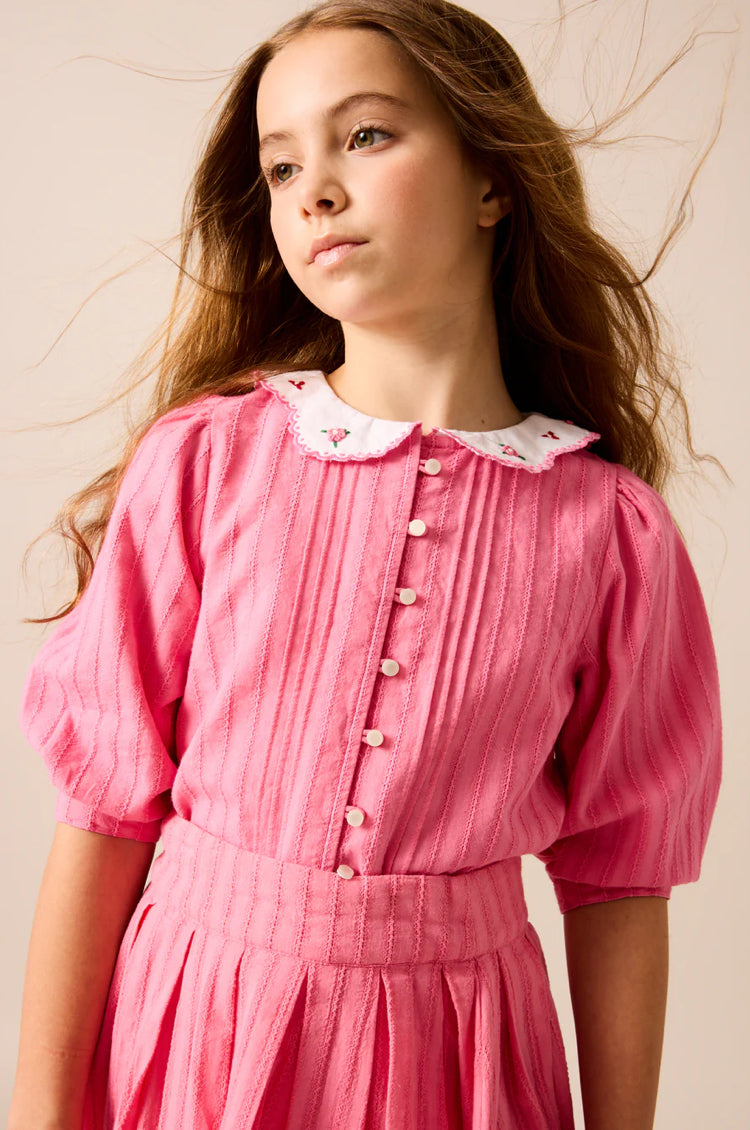 Analogie Downtown Blouse - Fresh Pink