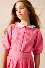 Analogie Downtown Blouse - Fresh Pink